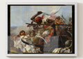Battle of Dogali 1887 Fine Art Print. Tigrayan Warriors led by General Ras Alula Engida against Italian forces, Premium Framed Historical Wall Art